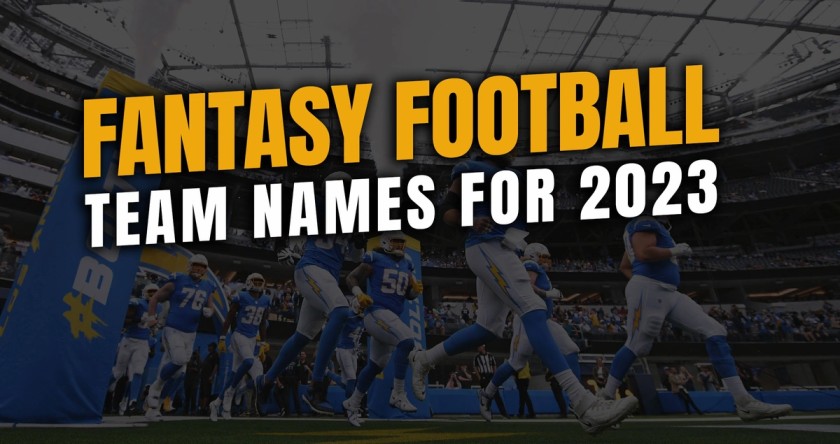 800+ Inappropriate Fantasy Football Team Name In 2023?