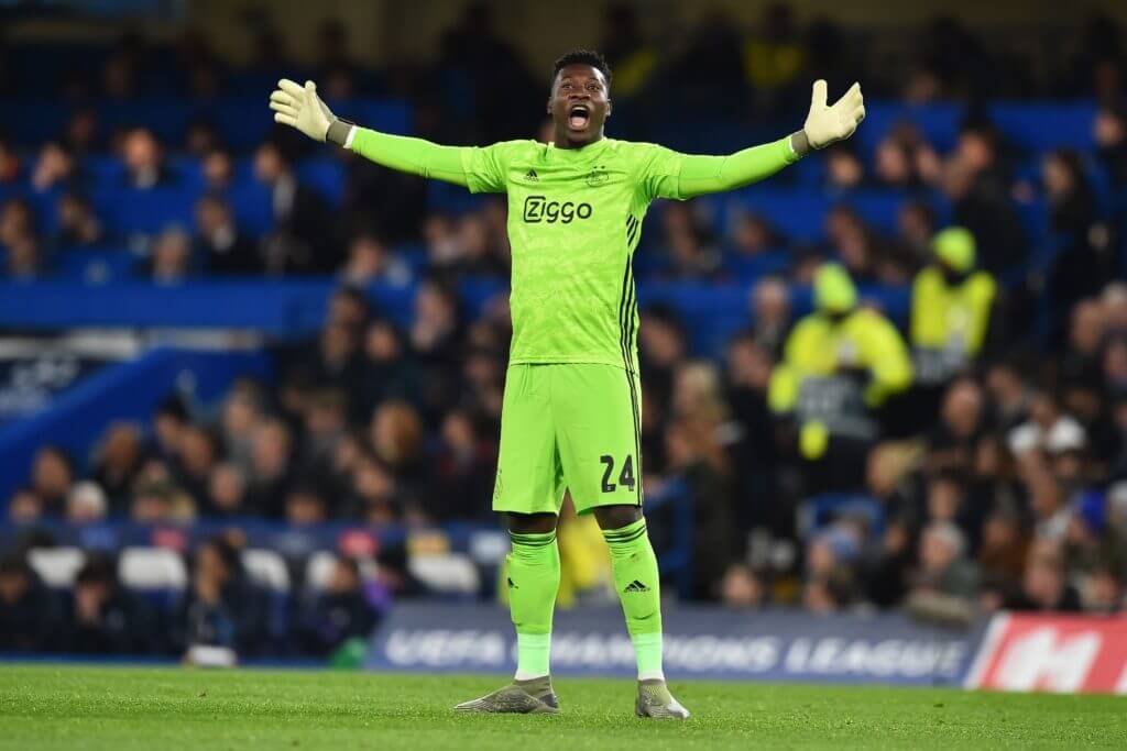 Andre Onana Tottenham