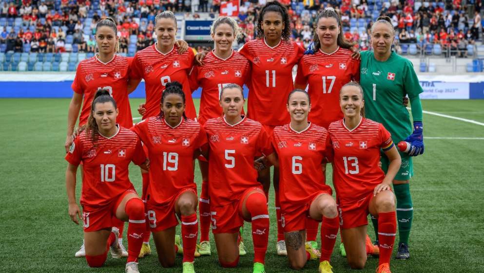Switzerland women's national football team players in 2023