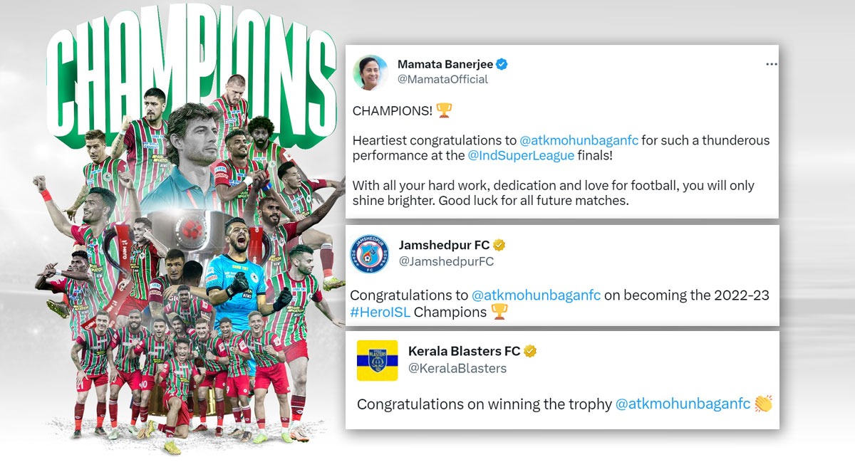 Mohun Bagan Super Giants: Twitter ERUPTS in Celebration of win, Fans DIVIDED in opinion as ATK Mohun Bagan renamed to Mohun Bagan Super Giants, Check reactions