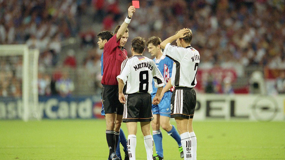 Premier League red cards all time