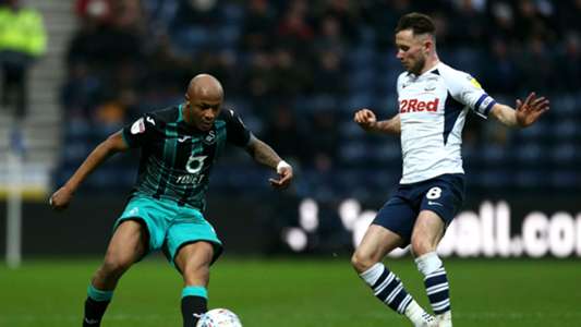 Andre Ayew helps Swansea City defeat Preston North End